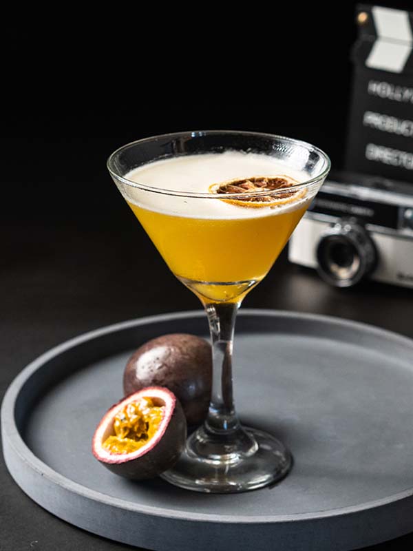 Pornstar Martini, en cocktail med vodka og passionsfrugt