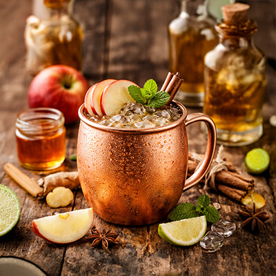 Cocktails til Oktoberfesten - Bavarian Apple Mule