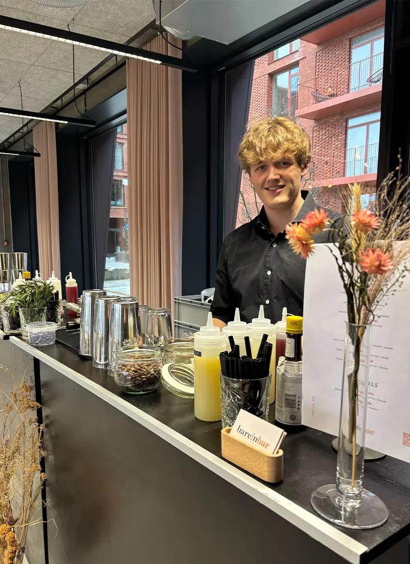 Fredagsbar til firma med mobil bar og bartender