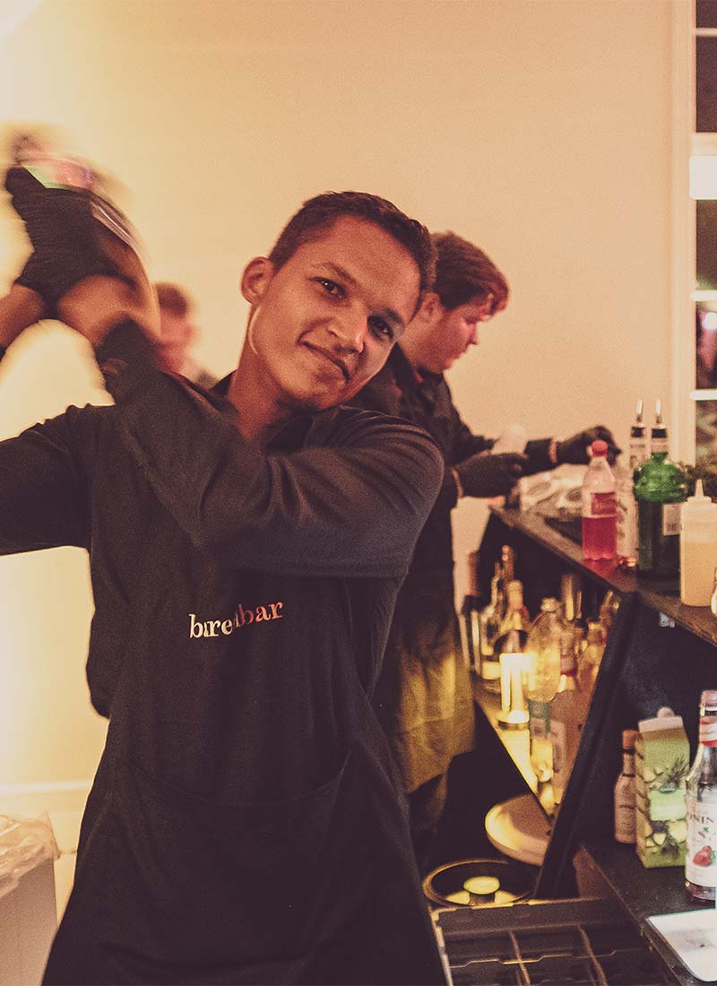 Lej professionelle bartendere til julefrokost