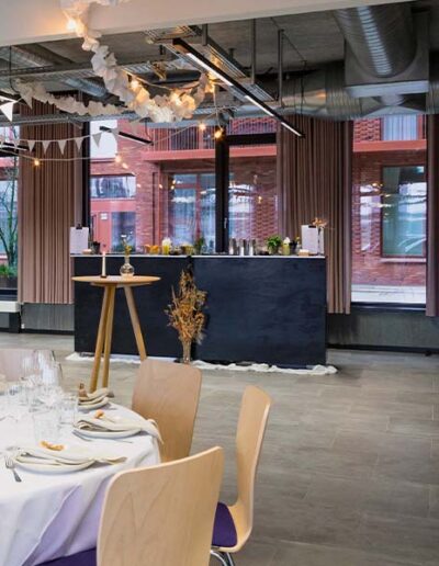 2 x bar setup ved CodeNode eventsted