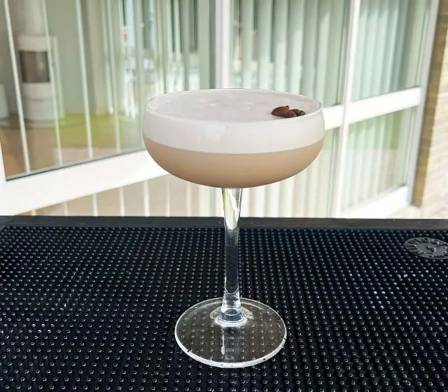Espresso Martini i coupeglas